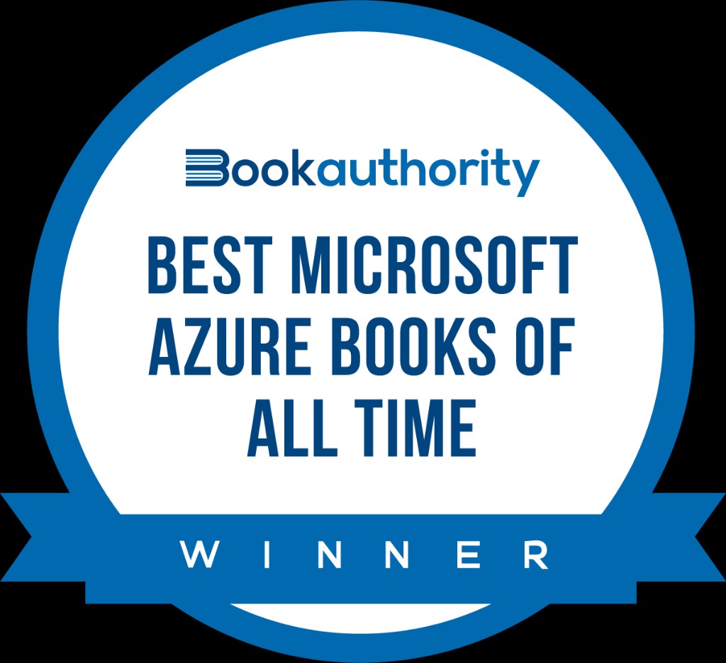 BookAuthority Best Microsoft Azure Books of All Time Winner