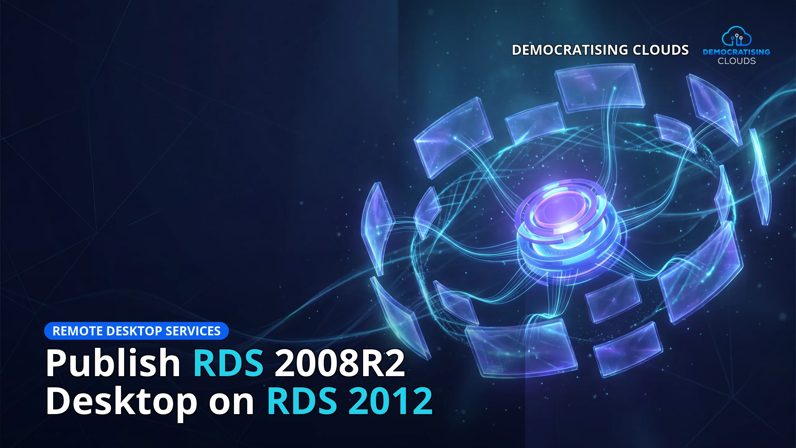 Publish RDS 2008R2 Desktop on RDS 2012