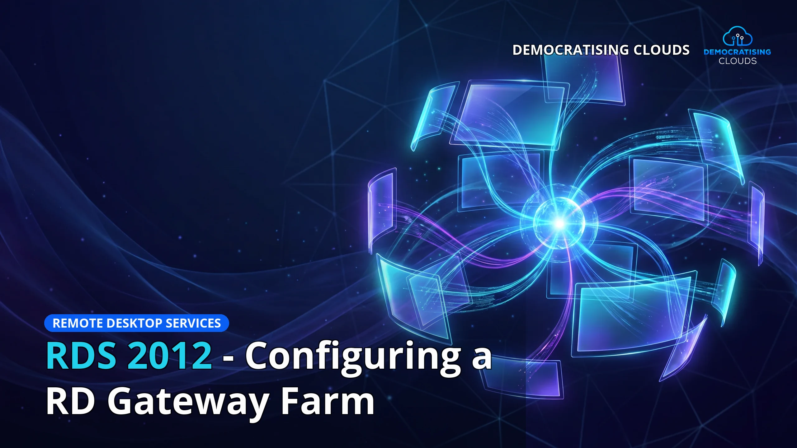 RDS 2012 - Configuring a RD Gateway Farm