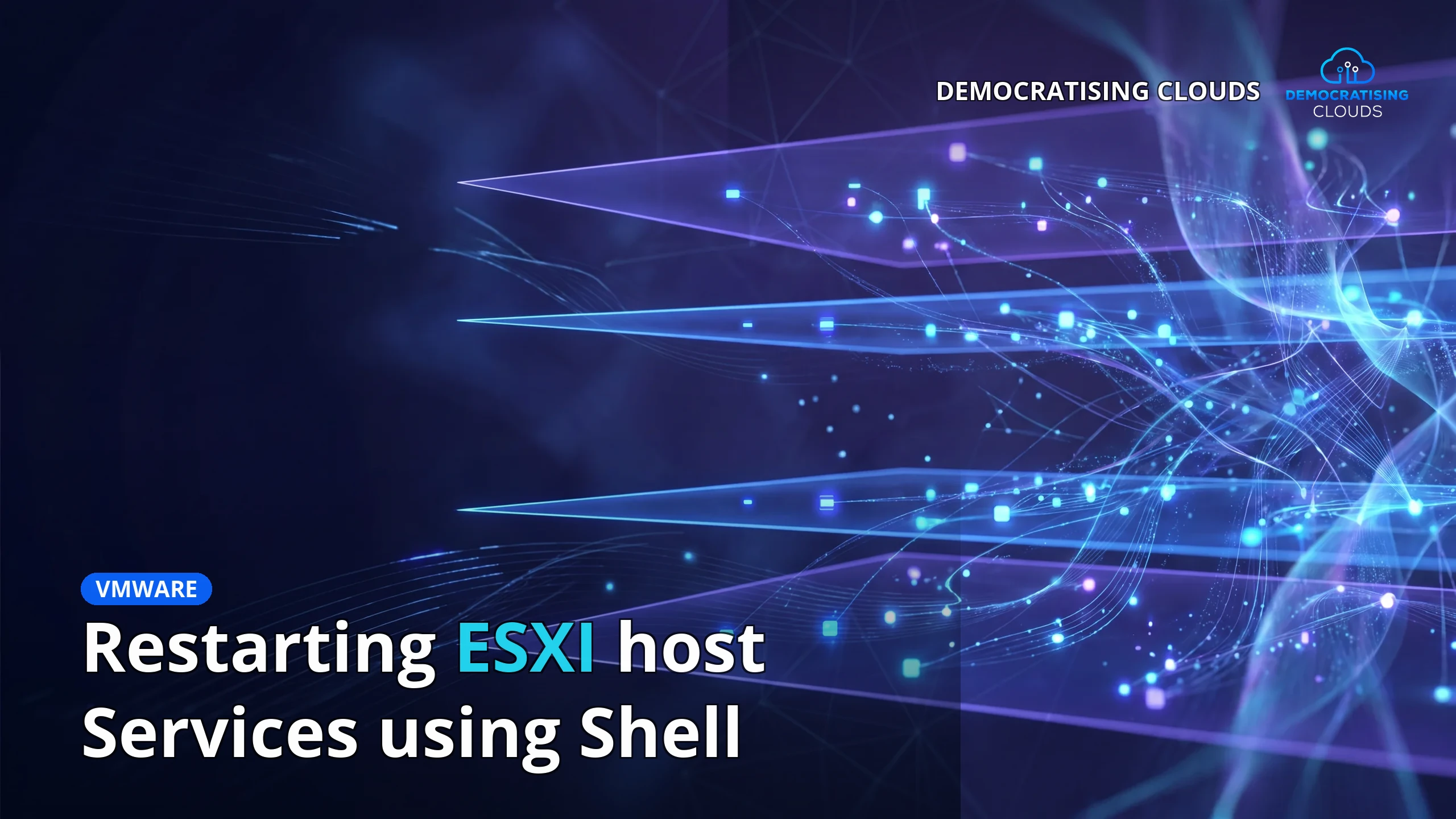 Restarting ESXI host Services using Shell